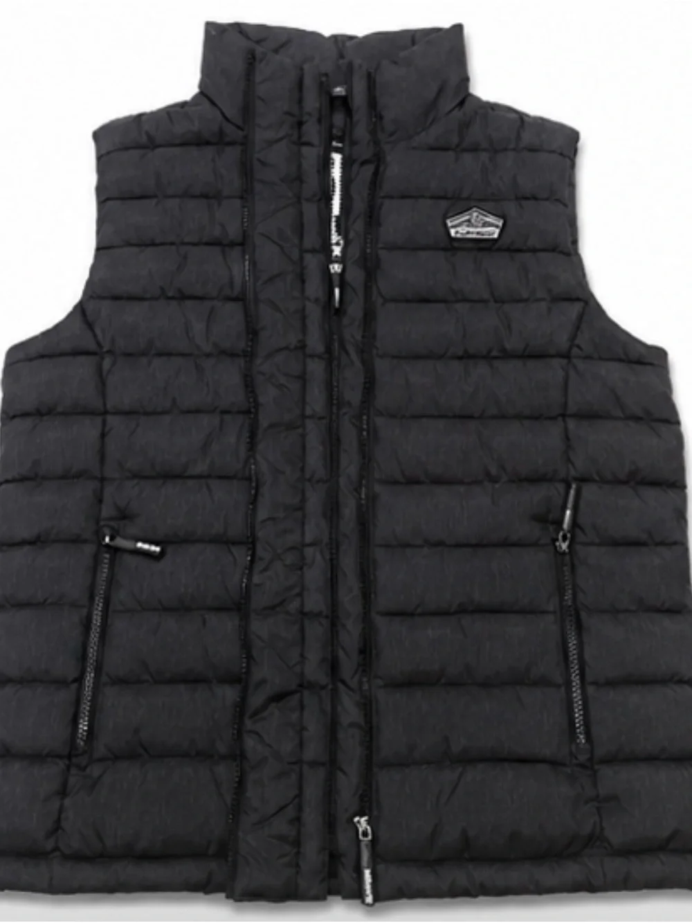 Superdry Men's Quilted Black Puffer Vest